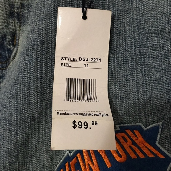 Le More Stretch Jeans All Star teams new with tag - Picture 4 of 8